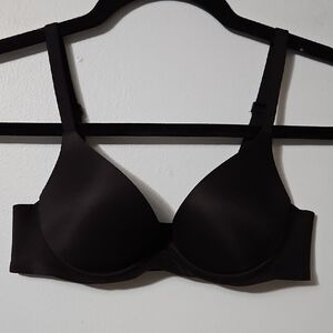 Aerie Smoothez Elegant Black Push Up Underwire Padded Women's Bra Size 32A